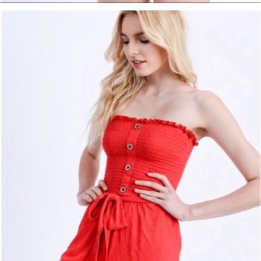STRAPLESS ROMPER. SUMMER IS COMING ❗️